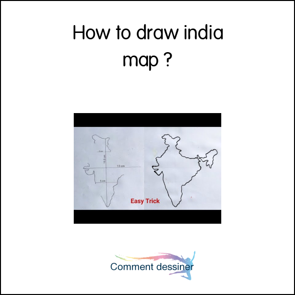 How to draw india map